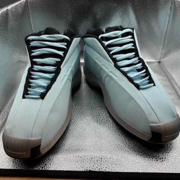 Size 11.5  Adidas‎ Crazy 1 Kobe Ice Blue Mens Basketball Sneakers Shoes IG5896 - Picture 2 of 9